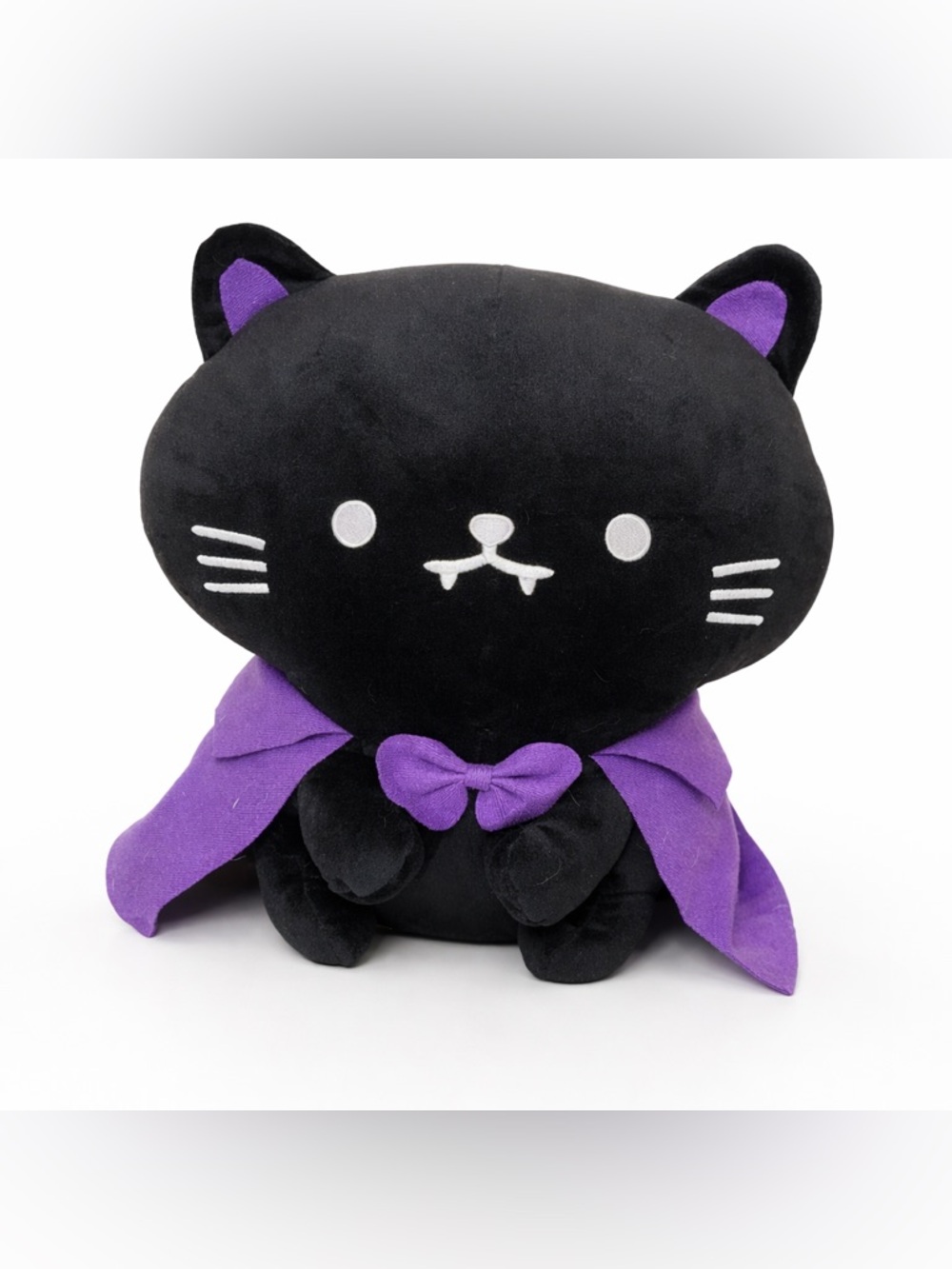 Mimicoco Vampire Smokey Black Cat 12 Inch Weighted Plush Halloween Sensory